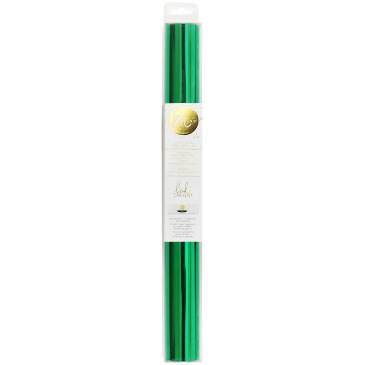Foil Minc 12.25&quot; Green

Lamina foil especial para usarla con la maquina Minc. 

Medida:31.12cm x 1.8 mts de largo

Equipo Scrapyart
