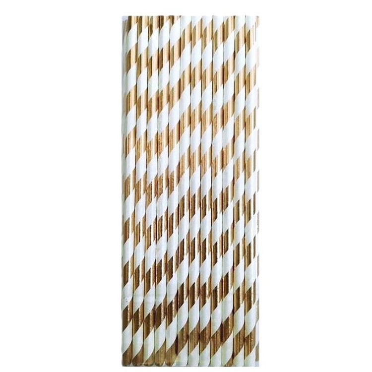 Sorbete de Papel con Rayas Rose Gold Metálicos

Cantidad : 100 unidades
