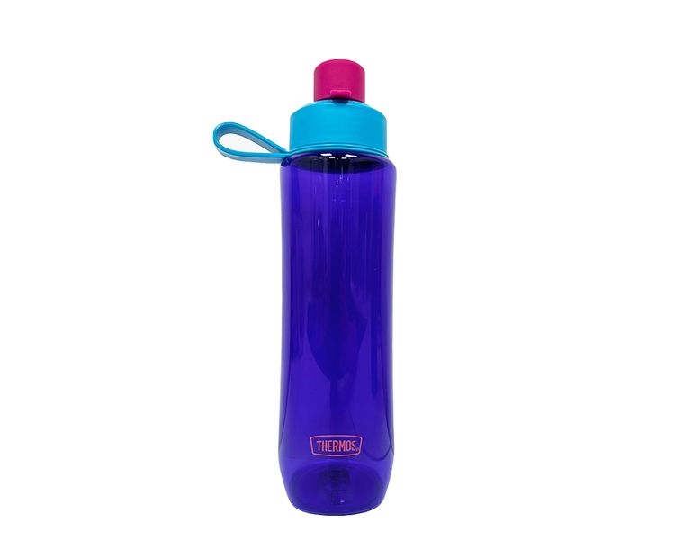 Características:


	Capacidad:1L. 
	Material: Interior y exterior de tritán.
	No tóxico.
	Libre de BPA.
	No utilizar con bebidas calientes.

