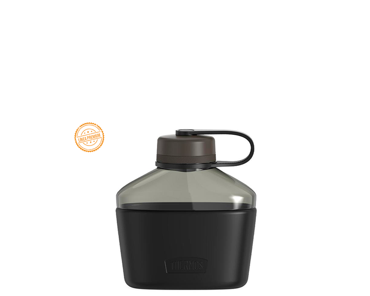Características:


	Material: Tritán libre de BPA
	Capacidad: 1L
	No apto para bebidas calientes.
	No retiene olores.
	No utilizar con bebidas calientes.
	Medidas: 17.6 cm x 7.8 cm x 16 cm (alto x ancho x longitud)

