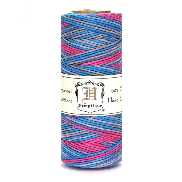 Hilo de fibra natural de cañamo utilIzado en scrabooking, tarjetería,encuadernación y decoración  en todo tipo de manualidades, es biodegradable  de 1 mm. de espesor, 62.5mt.
