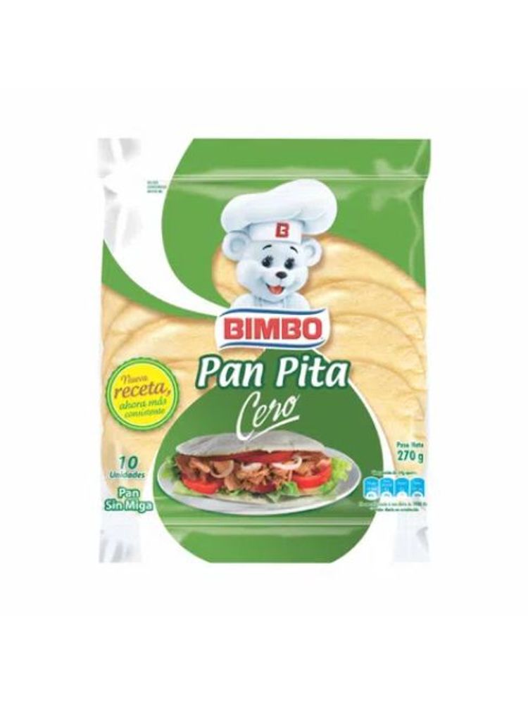 Bimbo Pan Pita Cero 270g | Dismart