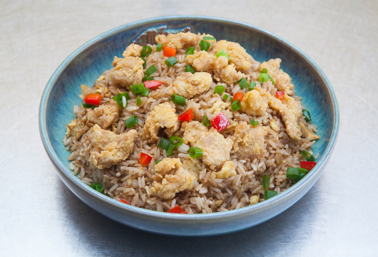 DELICIOSO ARROZ CHAUFA DE PESCADO
