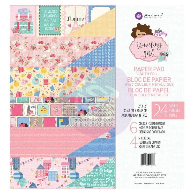 Block de papel con diseños 12x12&quot; pulgadas.

 Incluye 24 papeles  con foil holográfico de  diseños diferentes , predominan tonos rosas y dorados. Especiales para embellecer y decorrar todos tus proyectos de tarjetería, scrapbooking, cartonaje y otras manualidades con papeles.   Libres de ácido y lignina que garantizan su durabilidad.

 

Equipo scrapyart
