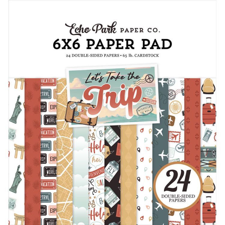 Este block de cartulinas cuenta con 24 hojas de papel de doble cara. Presenta los mismos diseños que los papeles de 12&quot; x 12&quot;, solo que en una versión más pequeña. Se puede usar en tarjetas, páginas de álbumes de recortes y álbumes de fotos, etiquetas, diarios, planificadores y otros proyectos de elaboración de papel y medios mixtos. Este papel no contiene ácido ni lignina. 

medidas: 15 cm x 15 cm
