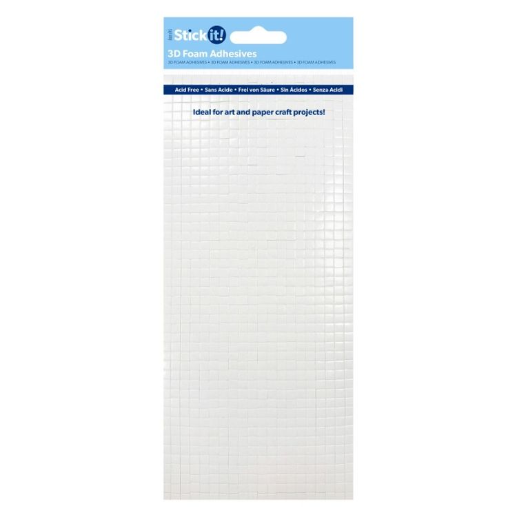 Mini pop dots adhesivos de forma cuadrada para trabajar en 3D  , ideales para todos tus proyectos de tarjetería, scrapbooking, encuadernacion, cartonaje y otras manualidades.

Medida: 5 mm
