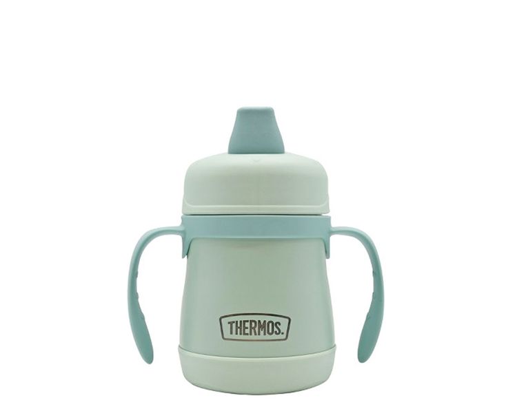 Características:


	Material: Acero altamente resitente a la oxidación.
	Medidas: 12.7 cm x 8.39 cm (alto x diámetro)
	Conserva bebidas frías por 7 horas.
	Máxima retención de temperatura.
	Prácticas asas para un fácil agarre y antiderrame 
	Boquilla de silicona para beber cómodamente.
	Tapa fácil de retirar para realizar un buena limpieza.


bebe -  bebes
