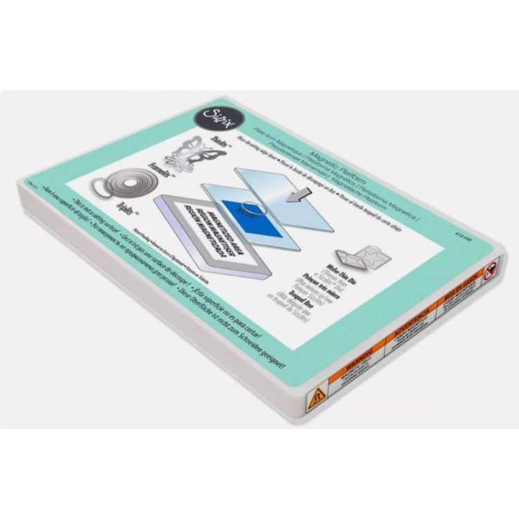 Plataforma magnetica para troqueladora Big Shot Standart de Sizzix.

15,56 x 22,54 x 1,59 cm.
