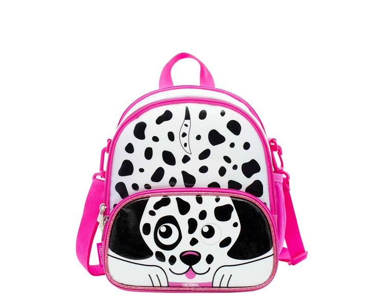 Características:


	Material interior térmico.
	Material exterior resistente.
	Modelo con asa para cargar.
	Modelo con asas posteriores regulables.
	Incluye bolsillo frontal.
	Incluye malla lateral para colocar botella.
	No retiene olores.
	Incluye portanombre en la parte posterior.
	Medidas: 12 cm x 26.5 cm x 23 cm (ancho x alto x longitud)


lonchera -  mochila
