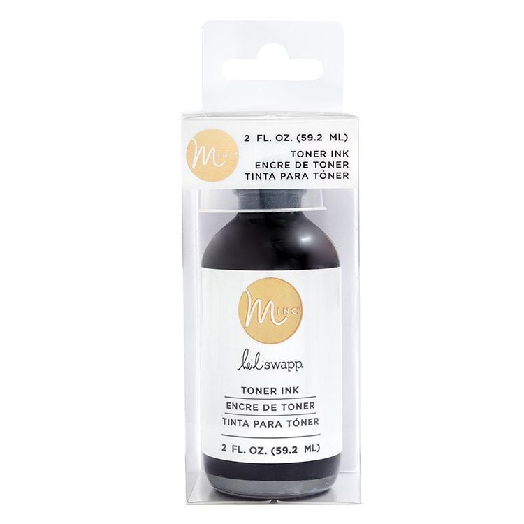  

 Tinta Tóner para Sellos 

Este sorprendente producto está diseñado para que puedas usar tus sellos y láminas favoritas junto con esta tinta de tóner Heidi Swapp especializada para obtener tus hermosos diseños 

No toxico 

Contenido: 2 onz 

Equipo Scrapyart 

 

 
