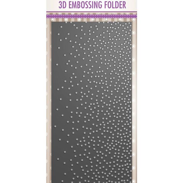 Folder de embossing 3D, es excelente para agregar textura a tarjetas hechas a mano, etiquetas de regalo, páginas de álbumes de recortes y más. Para usarla con todas las principales máquinas troqueladoras.

Tamaño : 10.5 x 21cm
