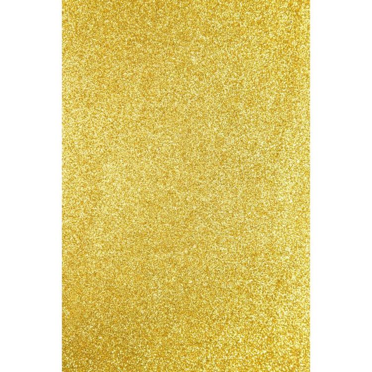 Cartulina Con Glitter Dorado pack x 5 unidad 

Medidas : 24 cm x 35 cm
