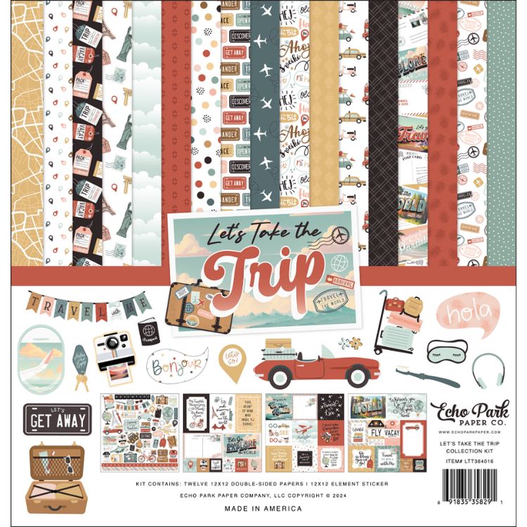 Este kit de cartulinas cuenta con 24 hojas de papel de doble cara. Se puede usar en tarjetas, páginas de álbumes de recortes y álbumes de fotos, etiquetas, diarios, planificadores y otros proyectos de elaboración de papel y medios mixtos. Libre de ácido y lignina. 

medidas: 12 x 12 pulgadas
