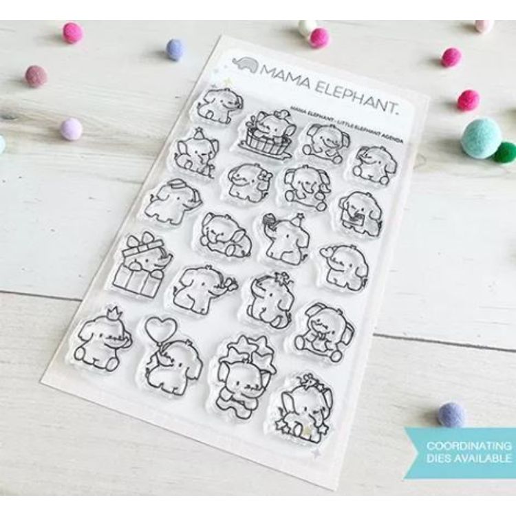 Coleccion de sellos de silicona de excelente calidad, ideales para colorear y realzar tus proyectos de tarjetería, scrapbooking y otras manualidades. Garantizan durabilidad y excelente estampado.
